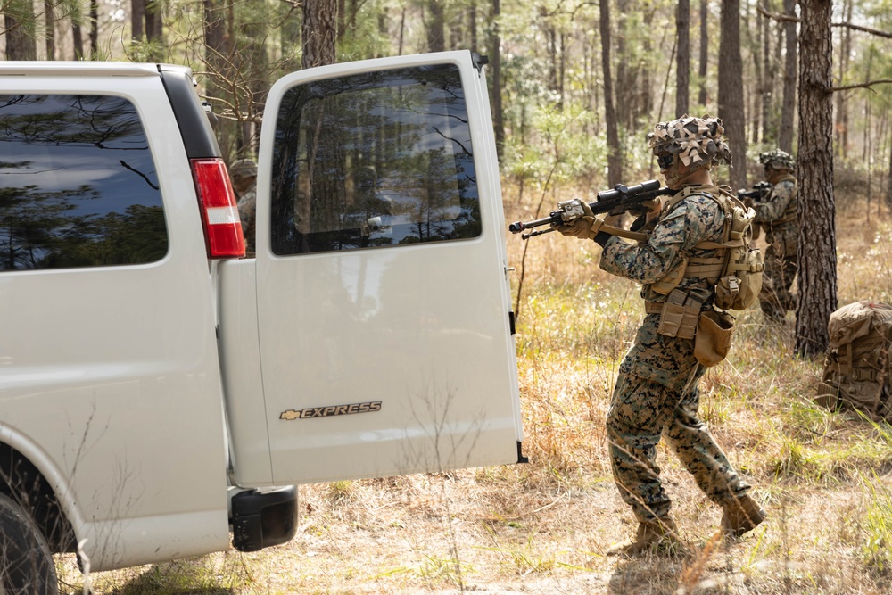 4th Marine Division Rifle Squad Competition 2024 - Day 1