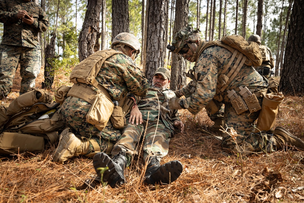 4th Marine Division Rifle Squad Competition 2024 - Day 1