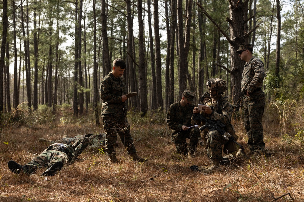 4th Marine Division Rifle Squad Competition 2024 - Day 1