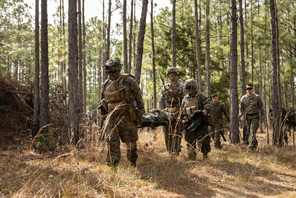 4th Marine Division Rifle Squad Competition 2024 - Day 1