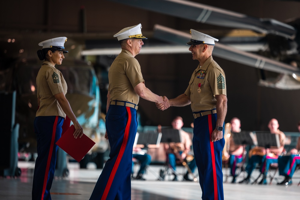 Sgt. Maj. Jonathan Lazzeroni retires after 28 years of service