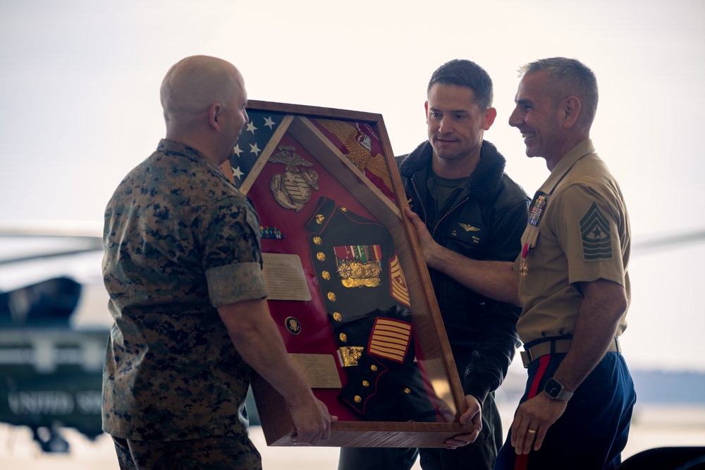 Sgt. Maj. Jonathan Lazzeroni retires after 28 years of service