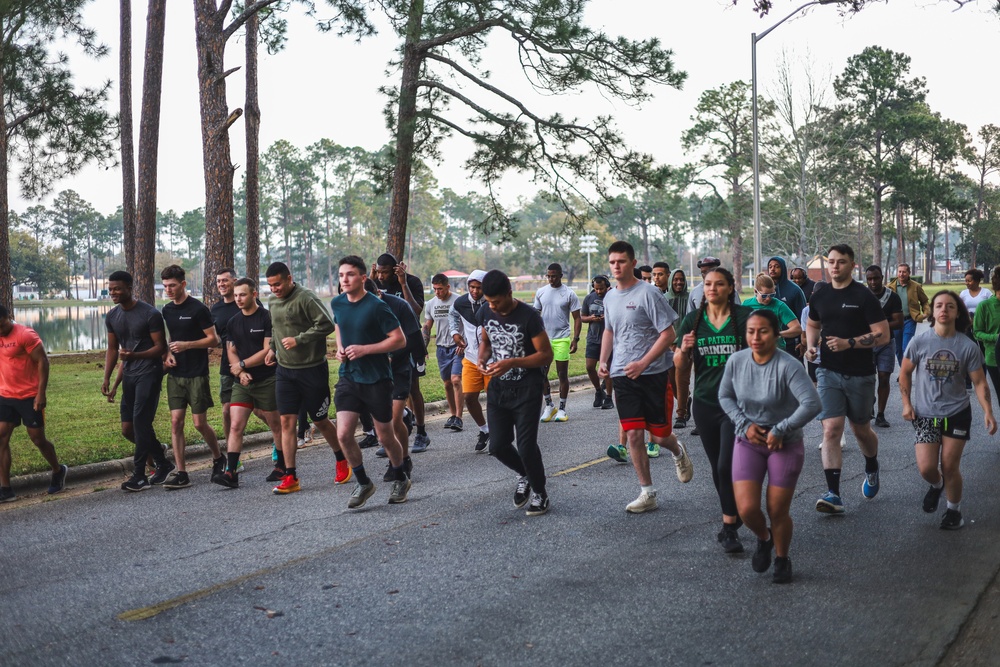 Lucky Leprechaun Fun Run at MCLB Albany