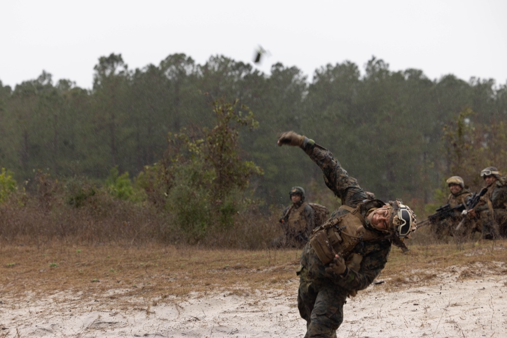 4th Marine Division Rifle Squad Competition 2024 - Day 2