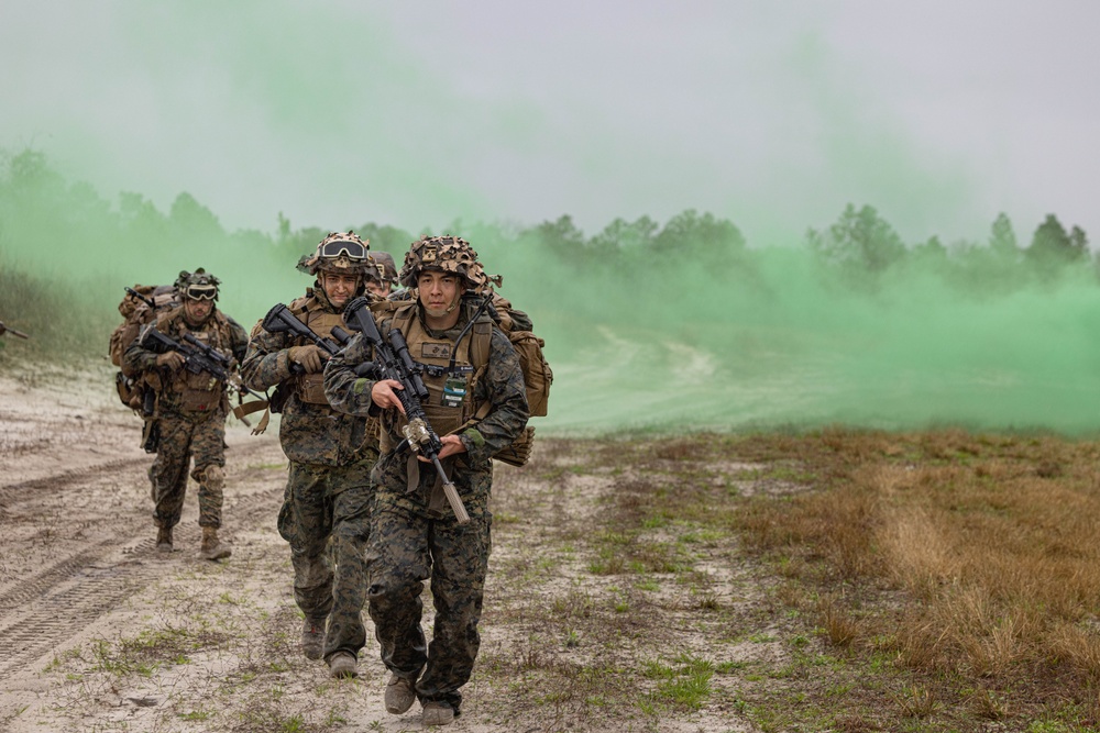 4th Marine Division Rifle Squad Competition 2024 - Day 2