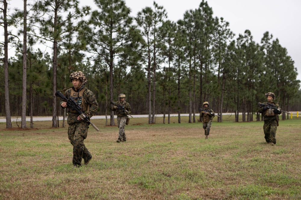 4th Marine Division Rifle Squad Competition 2024 - Day 2