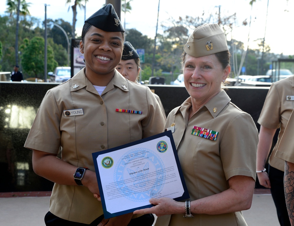 NMRTC San Diego Celebrates Shipmates of the Month