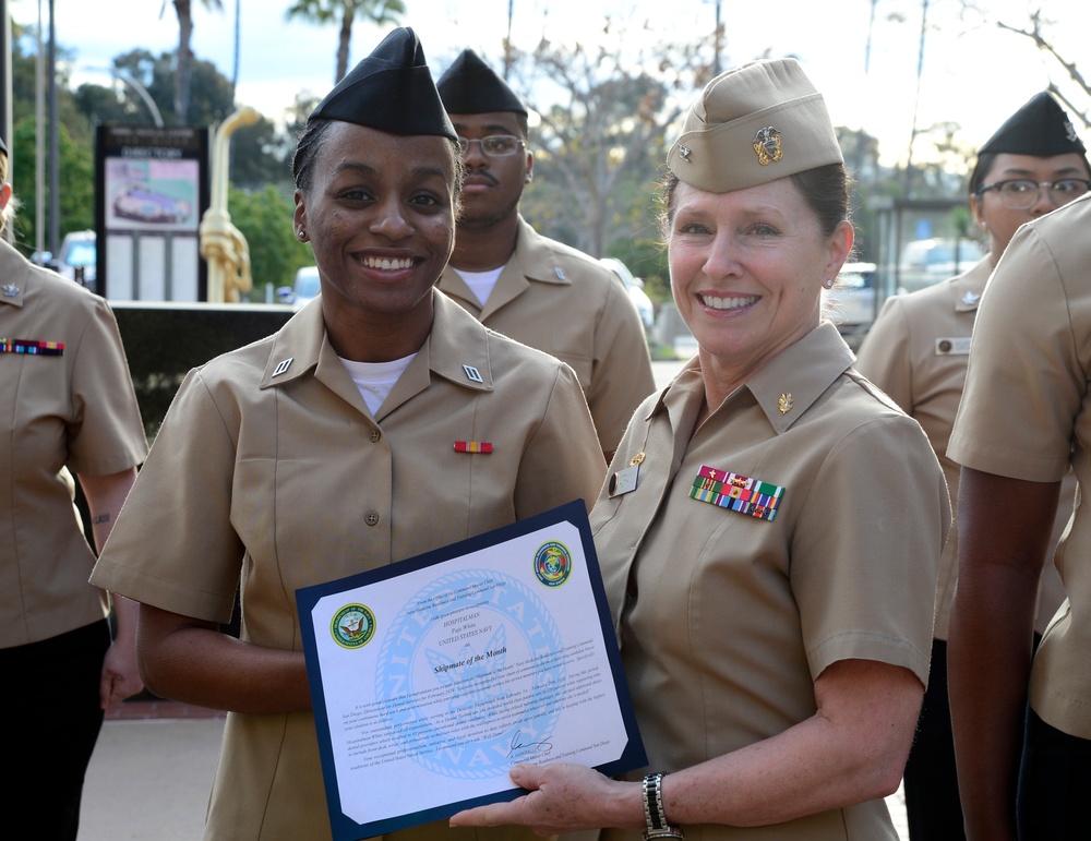 NMRTC San Diego Celebrates Shipmates of the Month