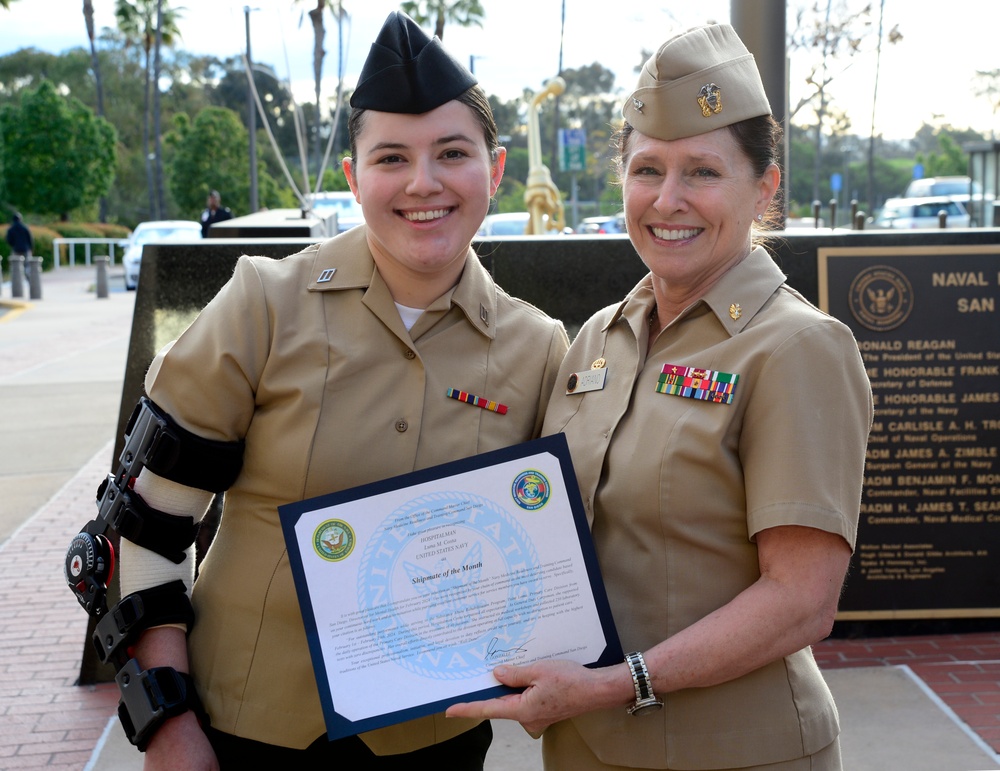 NMRTC San Diego Celebrates Shipmates of the Month