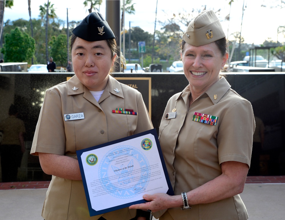 NMRTC San Diego Celebrates Shipmates of the Month