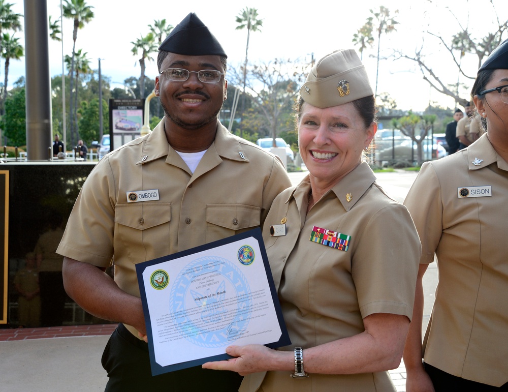 NMRTC San Diego Celebrates Shipmates of the Month