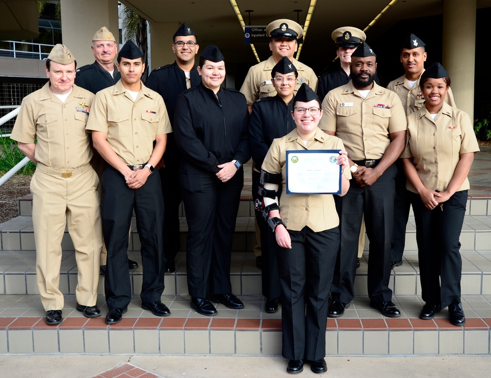 NMRTC San Diego Celebrates Shipmates of the Month