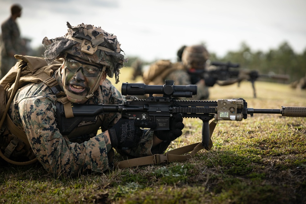 4th Marine Division Rifle Squad Competition 2024 - Day 3