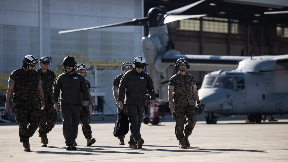 VMM-365 (REIN) MV-22 Osprey Resumes Flight Operations