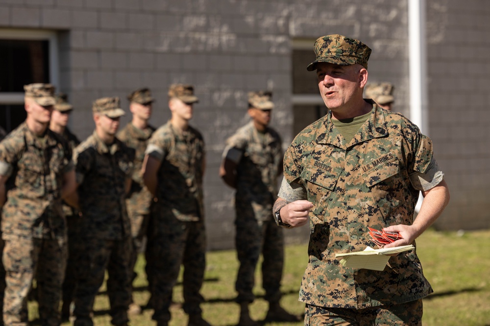 4th Marine Division Rifle Squad Competition 2024 - Awards Ceremony