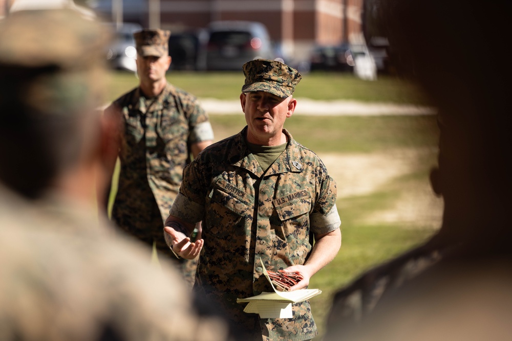 4th Marine Division Rifle Squad Competition 2024 - Awards Ceremony