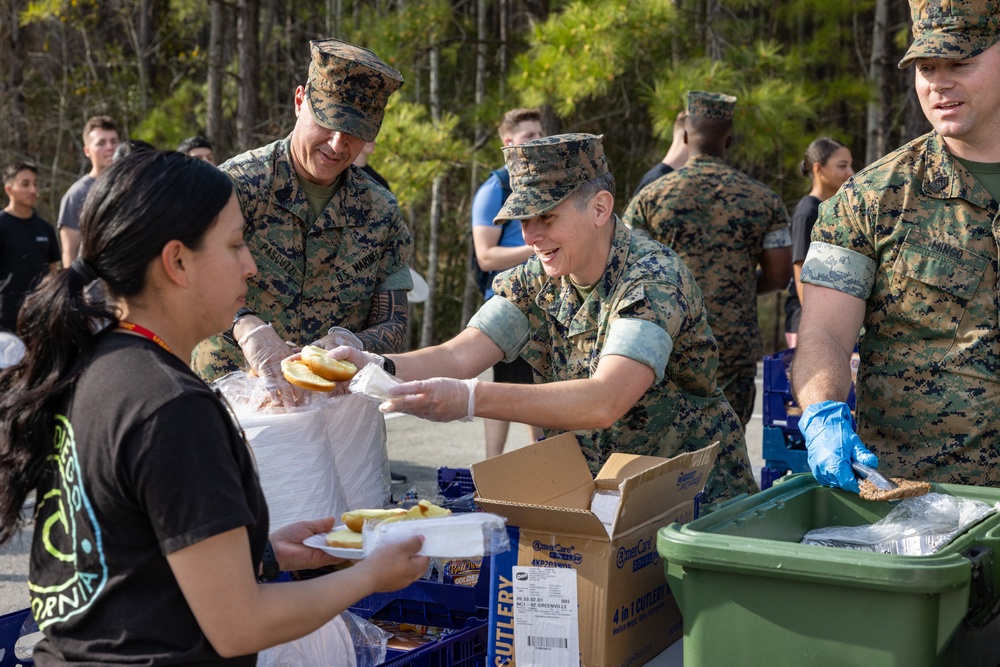 Marine Corps Combat Service Support Schools hosts barracks bash