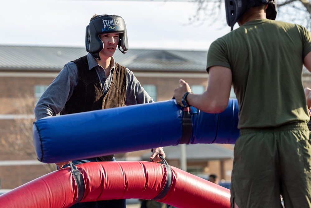 Marine Corps Combat Service Support Schools hosts barracks bash