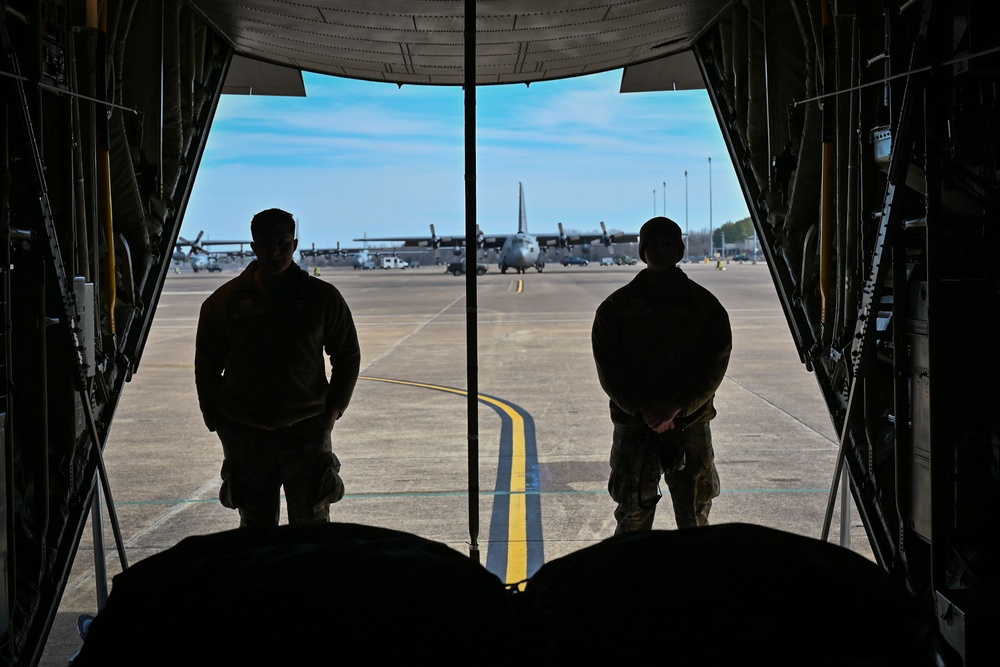 19th AF command chief takes flight with 314th AW