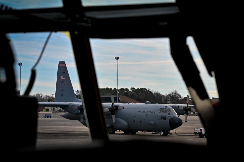 19th AF command chief takes flight with 314th AW