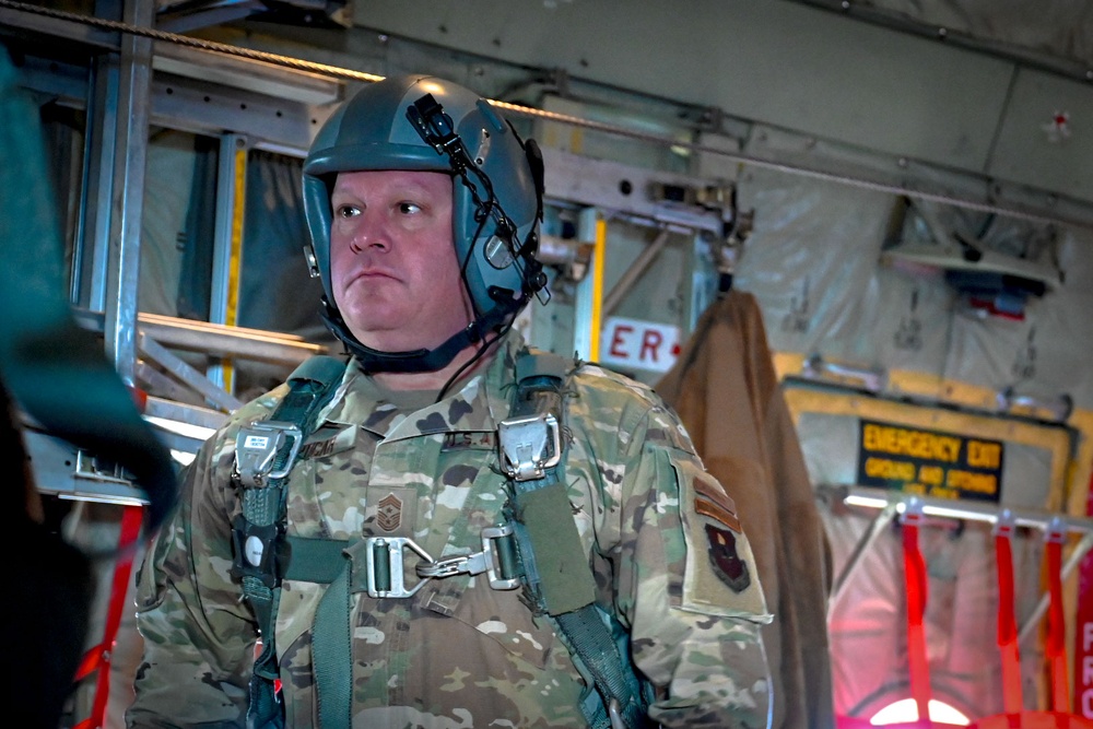 19th AF command chief takes flight with 314th AW