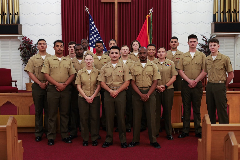 Lance Cpl. Seminar Graduation at MCLB Albany