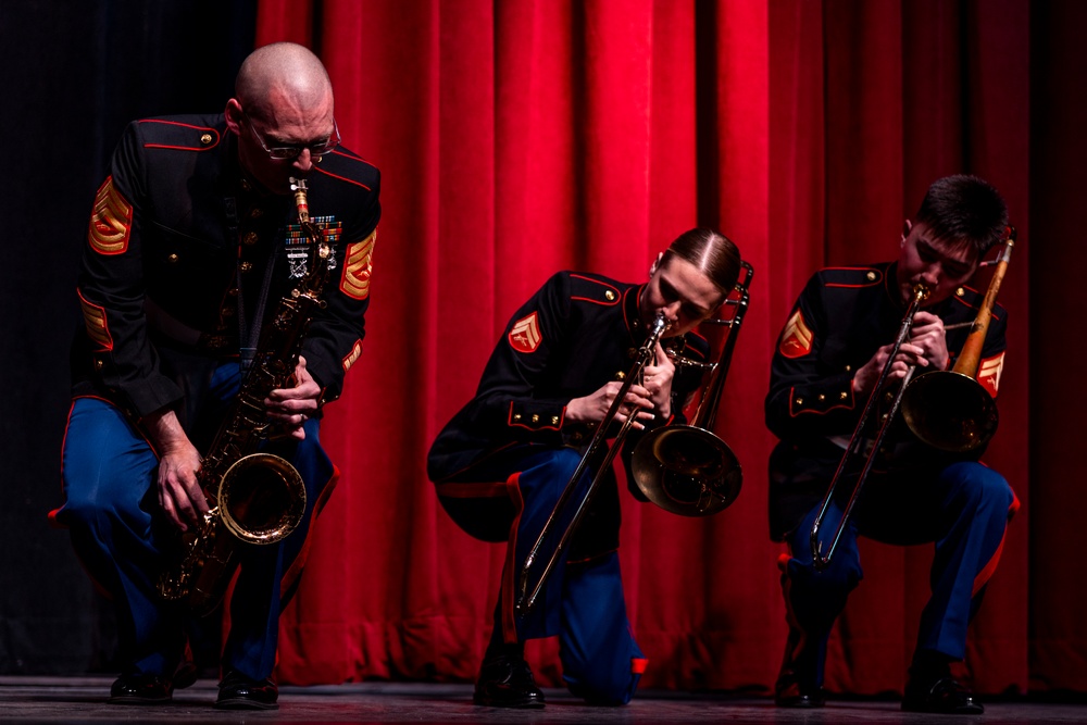 2nd Marine Aircraft Wing Brass Band Performance