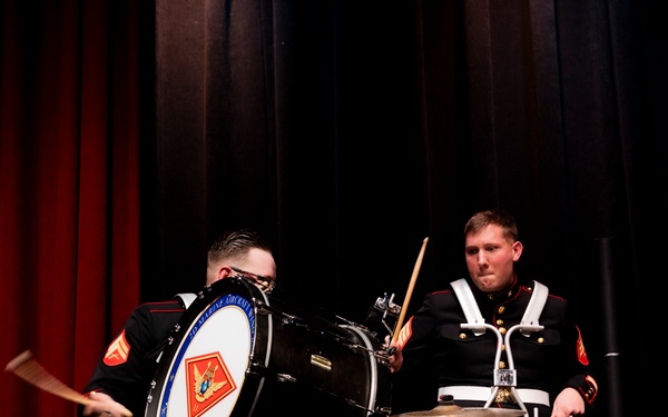 2nd Marine Aircraft Wing Brass Band Performance