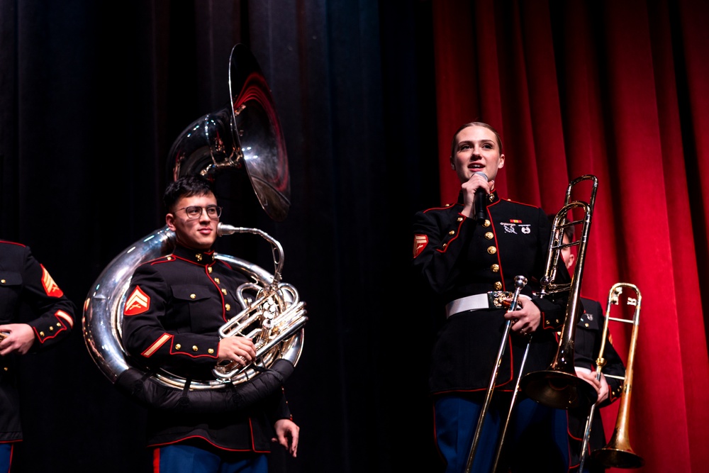 2nd Marine Aircraft Wing Brass Band Performance