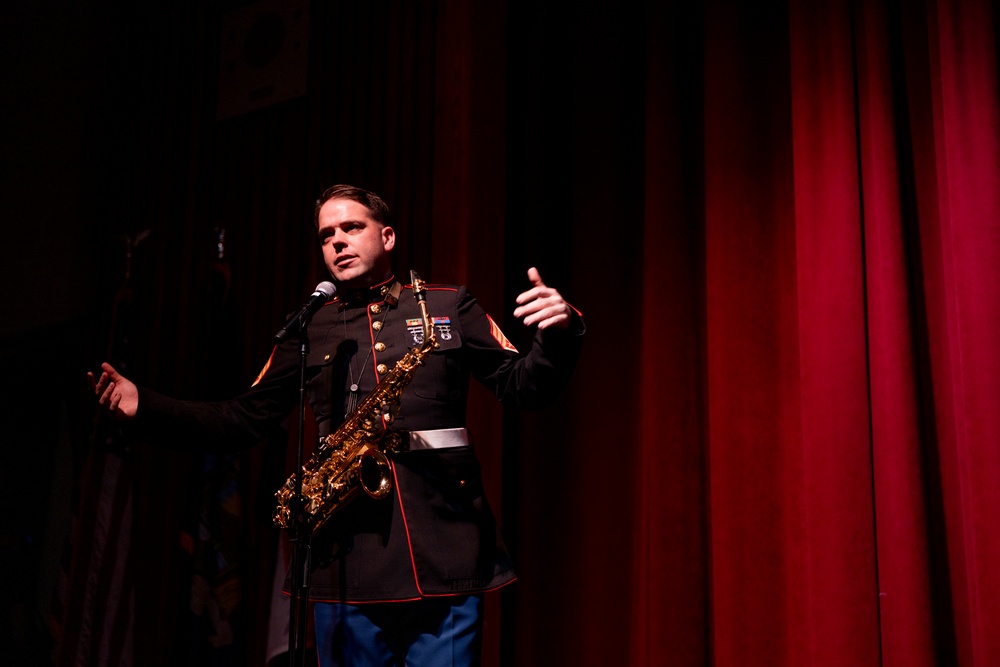 2nd Marine Aircraft Wing Brass Band Performance