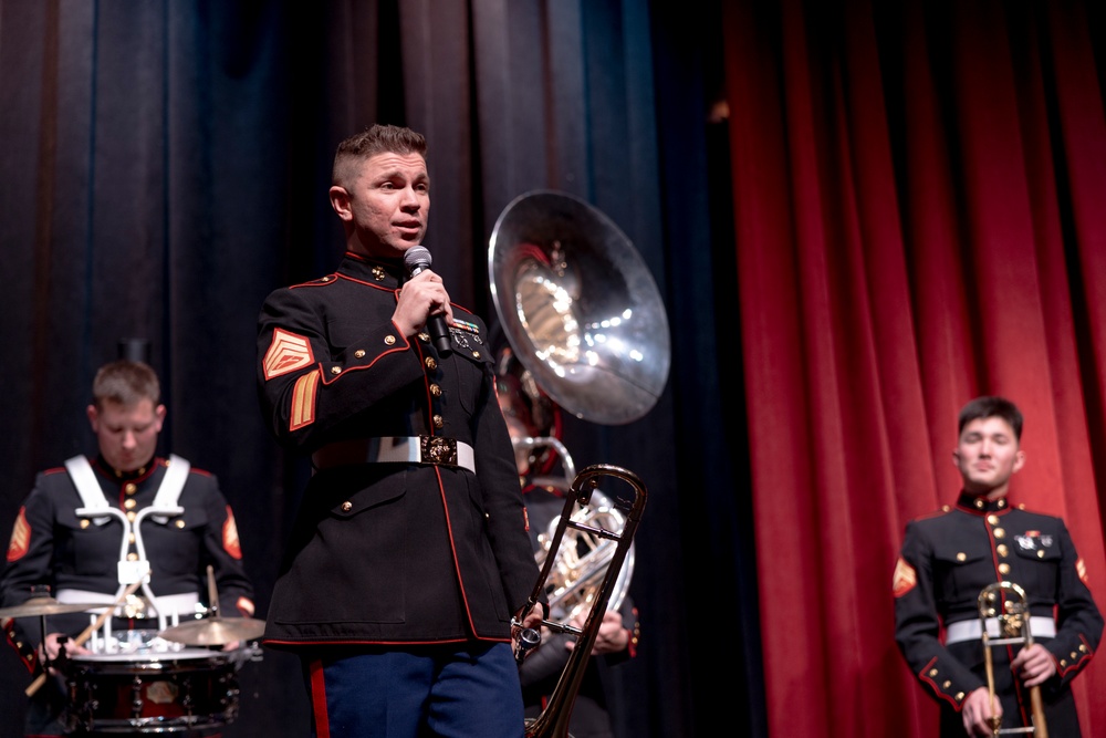 2nd Marine Aircraft Wing Brass Band Performance