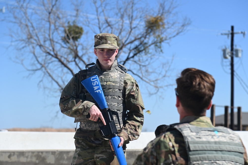 ASU ROTC Trains with GAFB