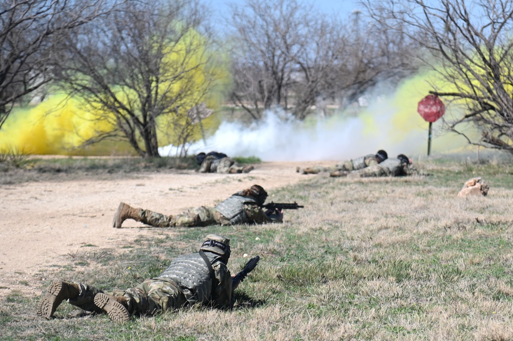 ASU ROTC Trains with GAFB