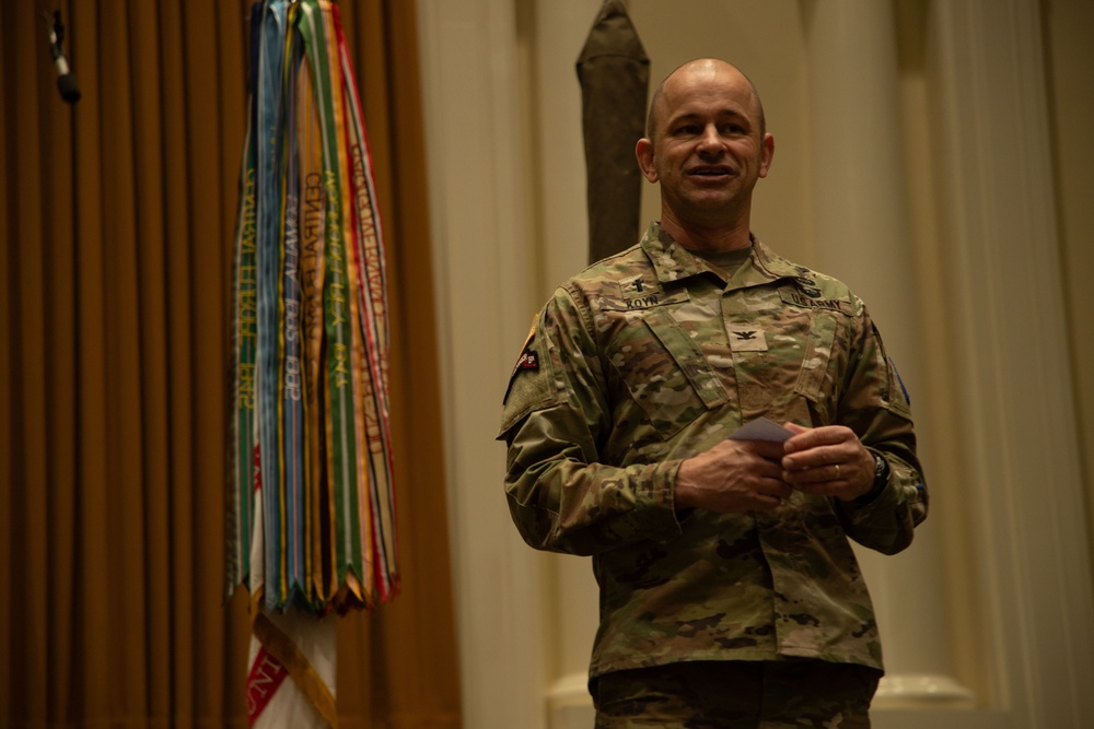 3rd Infantry Division Change of Stole Ceremony