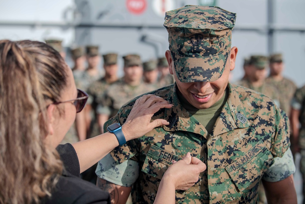 Marine Promotion Ceremony