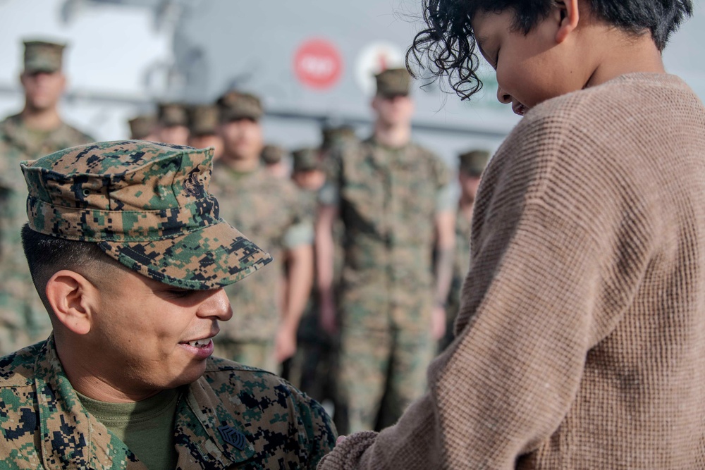 Marine Promotion Ceremony