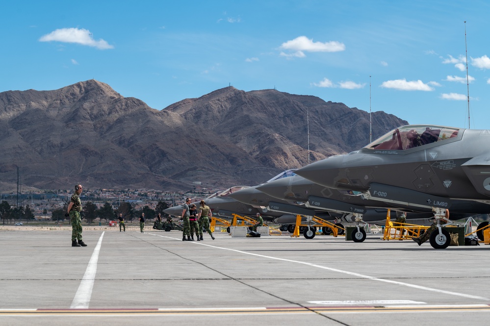 Royal Netherlands Air Force participate in Red Flag-Nellis 24-2