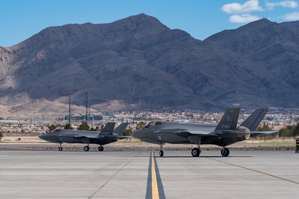 Royal Netherlands Air Force participate in Red Flag-Nellis 24-2
