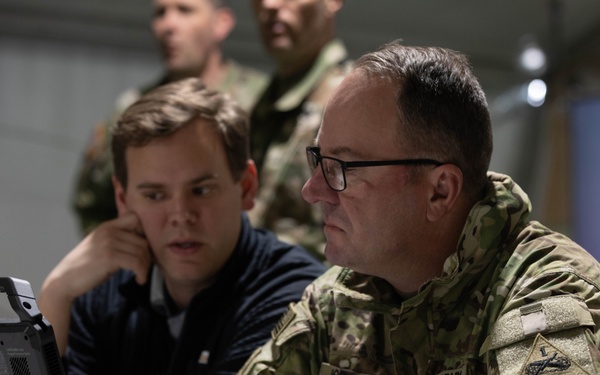 1st Armored Division Commander visits Project Convergence Capstone 4