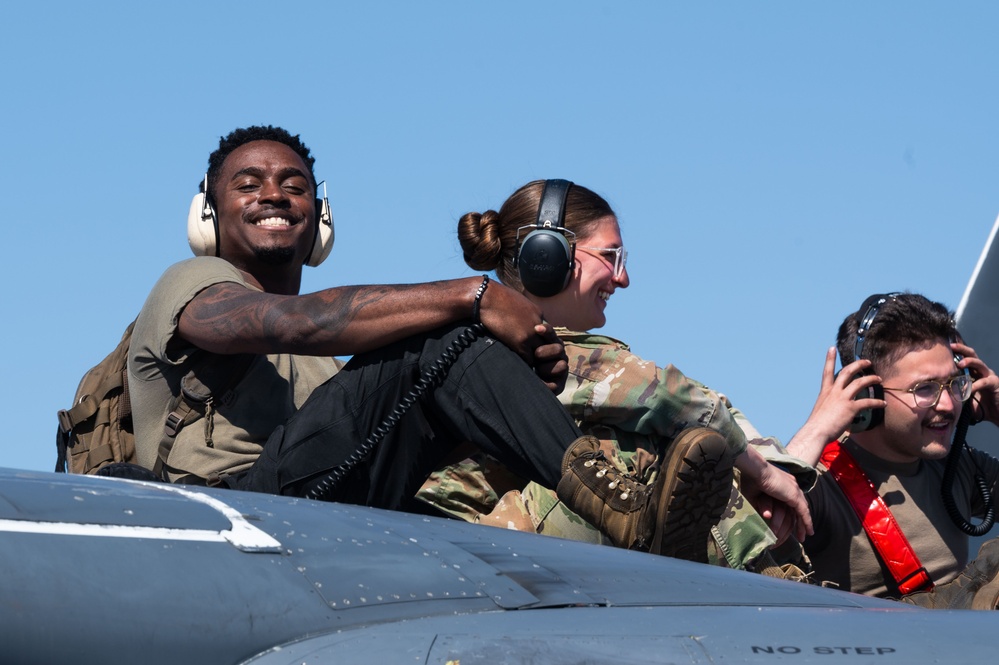 Flight Line Operations During Red Flag-Nellis 24-2
