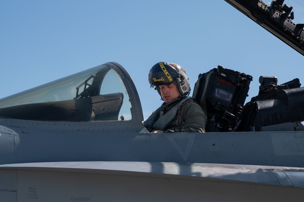 Flight Line Operations During Red Flag-Nellis 24-2