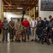 Marine Corps veterans and community members tour the Marine Corps Mechanized Museum at Camp Pendleton