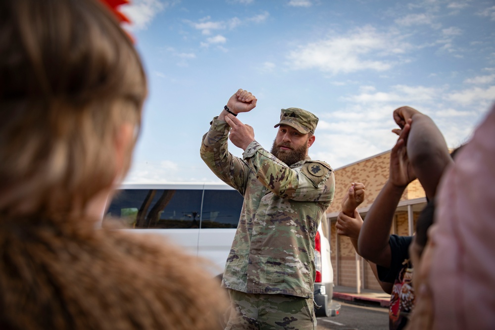 Sparking Inspiration: ARSOUTH shines bright at Booker T. Washington Elementary School Career Day