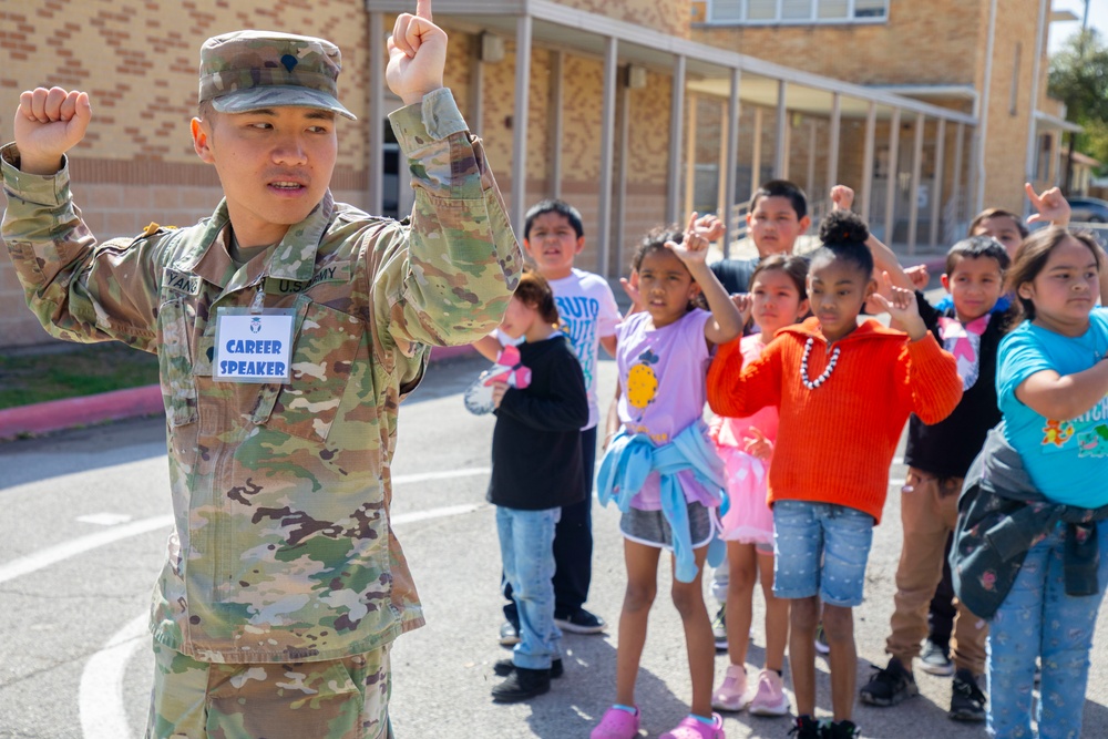 Sparking Inspiration: ARSOUTH shines bright at Booker T. Washington Elementary School Career Day