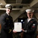 USS Truxtun Holds Reenlistment Ceremony Onboard USS Constitution