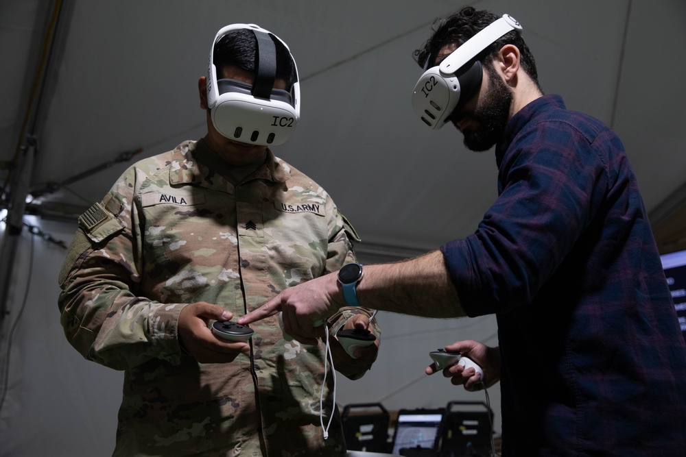 Virtual Reality Immersive Command and Control Experimentation during Project Convergence Capstone 4