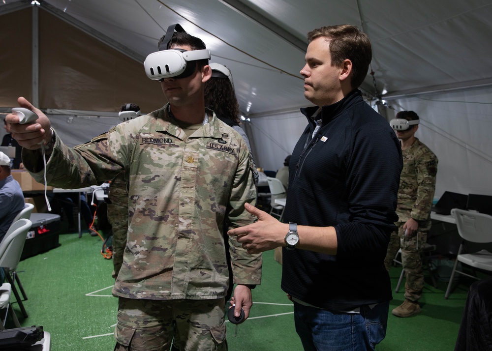 Virtual Reality Immersive Command and Control Experimentation during Project Convergence Capstone 4