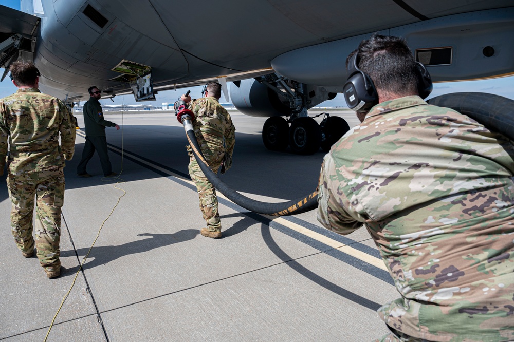 KC-46 Hot-Pit Refueling