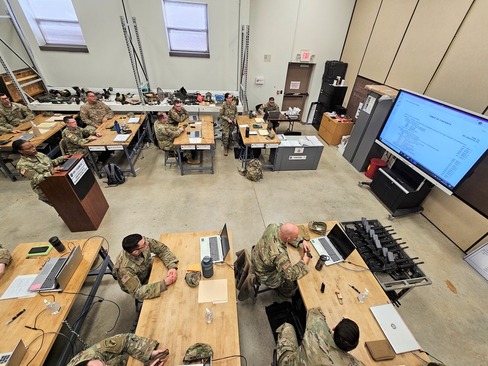 Soldiers gain unit armorer skills in unique course at Fort McCoy’s RTS-Maintenance