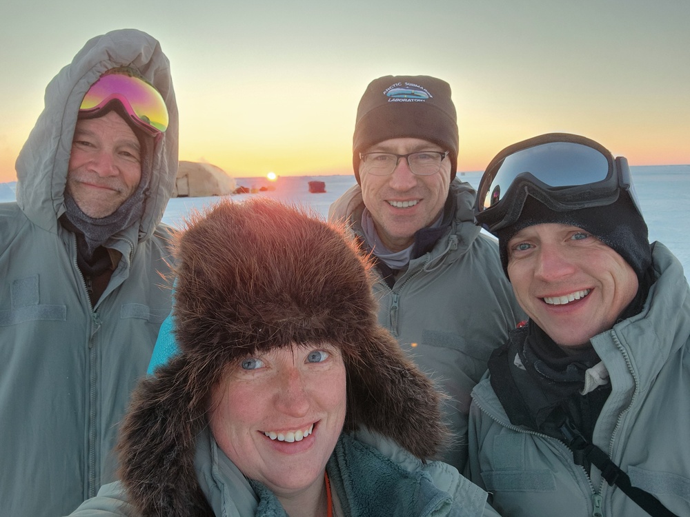 NPS Students Explore Arctic Research During Operation Ice Camp 2024
